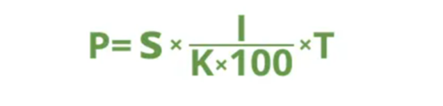 формула депозита